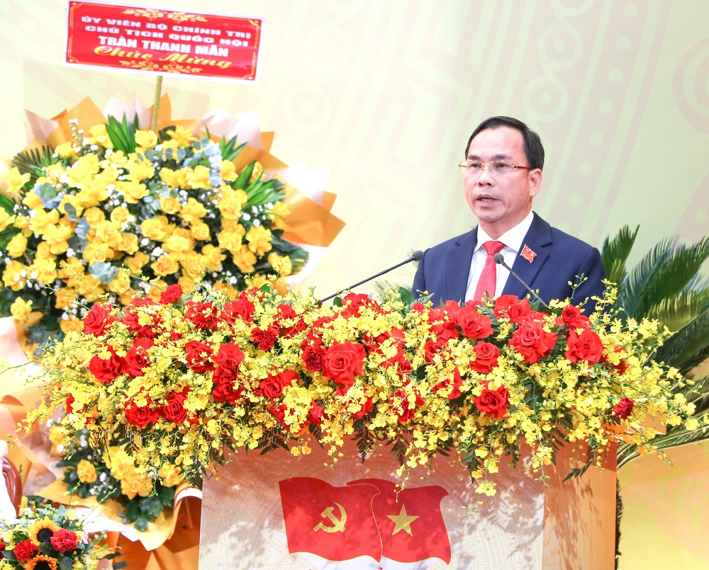 Thành ủy viên, Giám đốc Sở Khoa học và Công nghệ Nguyễn Thanh Hồng phát biểu tham luận tại Đại hội đại biểu lần thứ I Đảng bộ thành phố Đà Nẵng, nhiệm kỳ 2025 – 2030. Thành ủy viên, Giám đốc Sở Khoa học và Công nghệ Nguyễn Thanh Hồng phát biểu tham luận tại Đại hội đại biểu lần thứ I Đảng bộ thành phố Đà Nẵng, nhiệm kỳ 2025 – 2030.